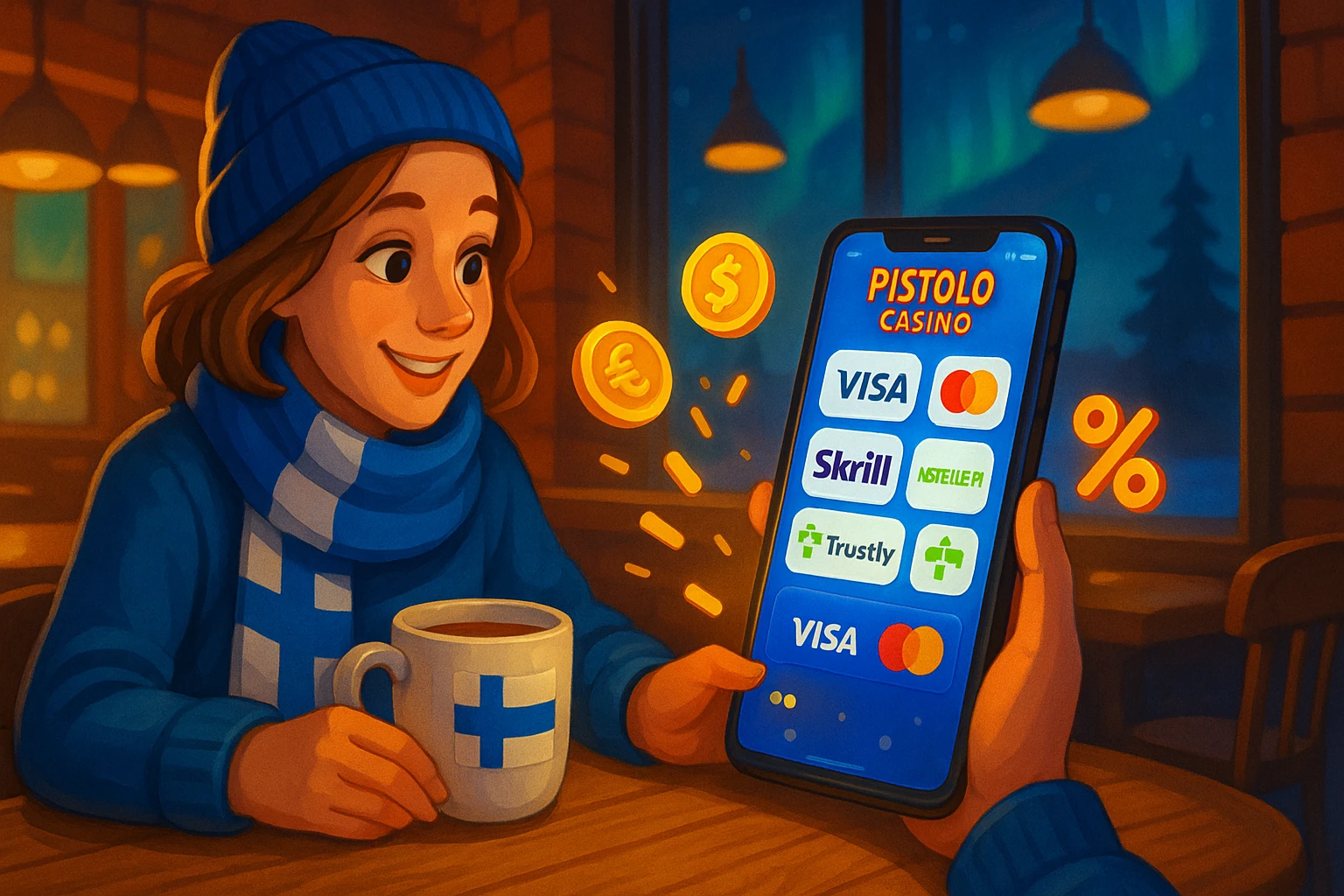 Pistolo Casinon maksuvaihtoehtoja